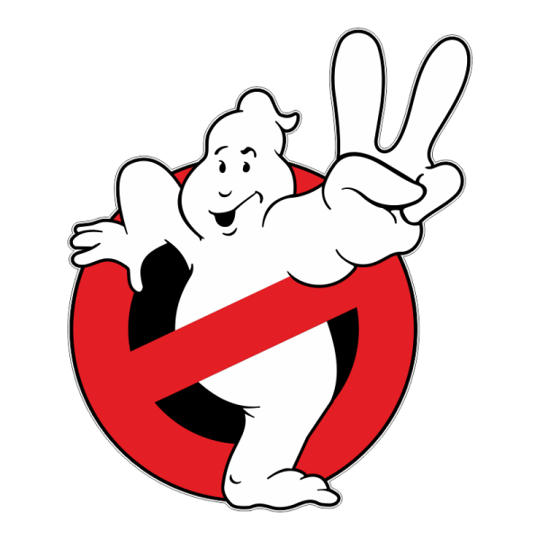 Логотип охотники за привидениями без фона