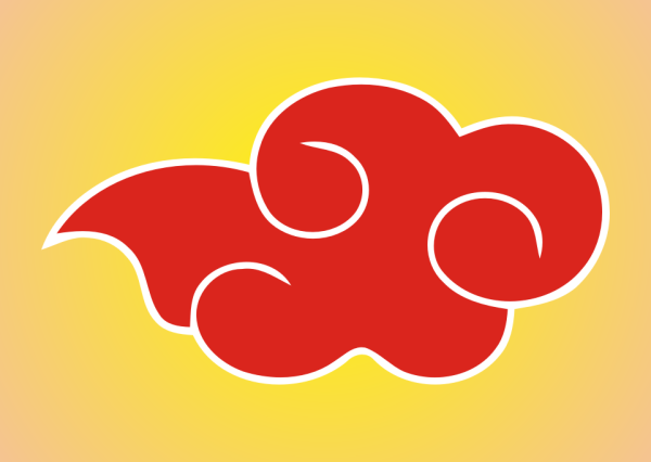 Наруто облако Акацуки