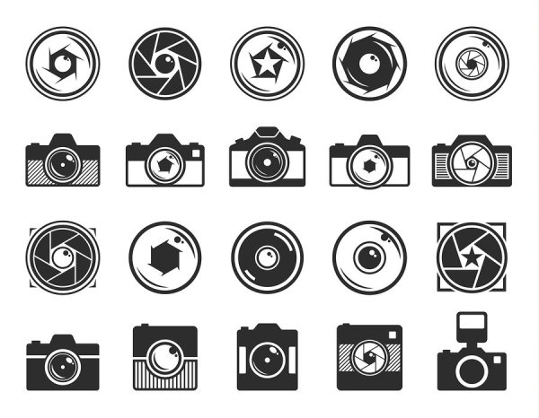 Стилизованный фотоаппарат