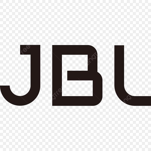 JBL логотип на прозрачном фоне