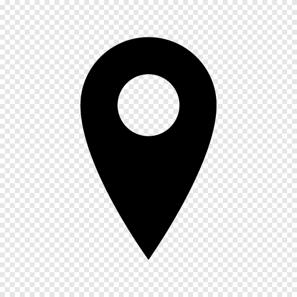 Значок геолокации для визитки