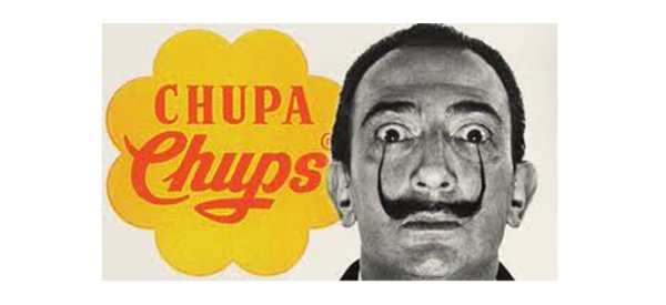 Сальвадор дали создал логотип Чупа Чупс.