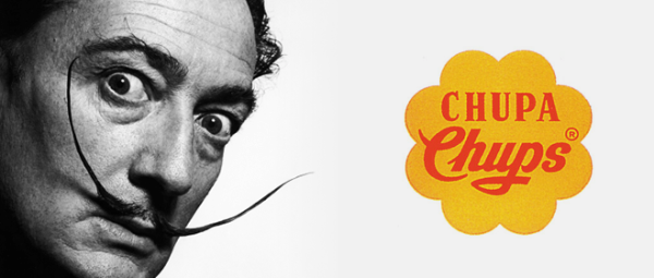 Упаковка Чупа Чупс Сальвадор дали