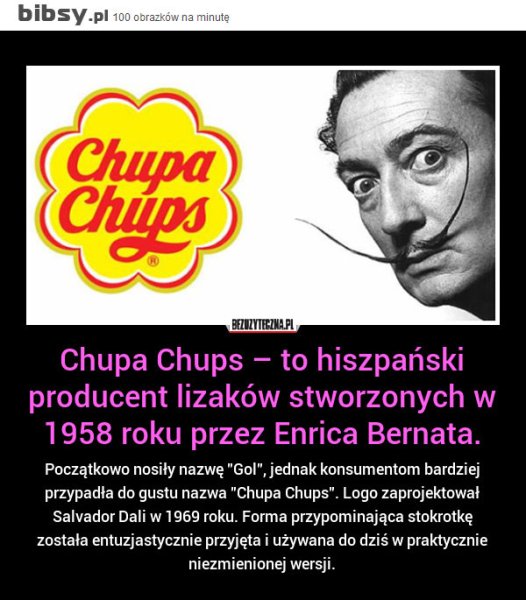 Сальвадор дали Чупа Чупс история