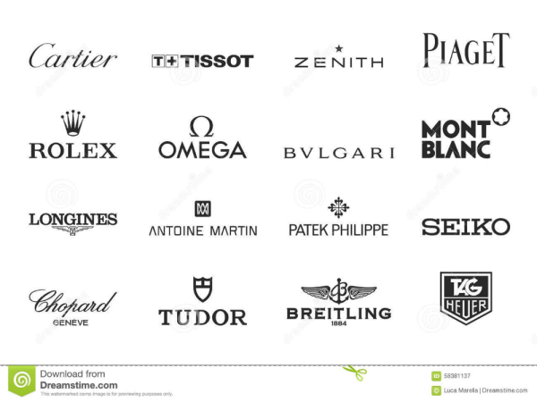 Марки часов и их логотипы