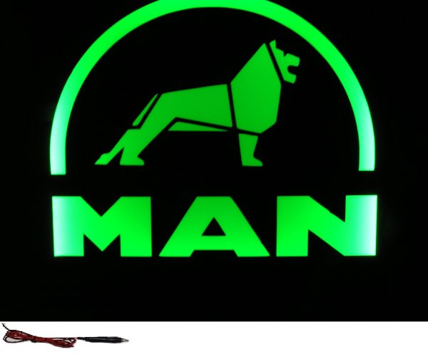 Эмблема ман грузовик