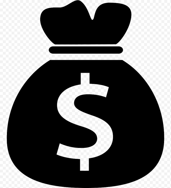 Значок денежный мешок