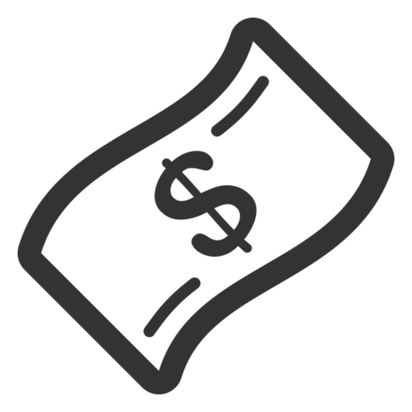 Доллар купюра иконка