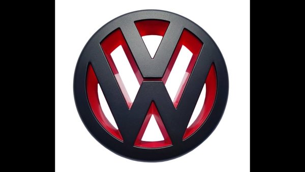 Логотип Фольксваген на белом фоне