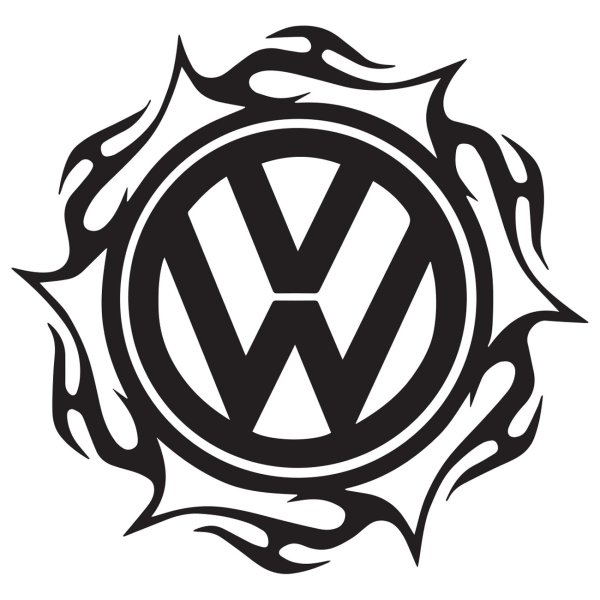 Эмблема VW вектор