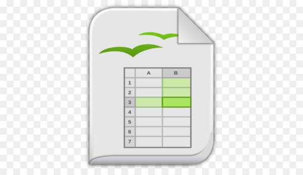 Электронные таблицы значок