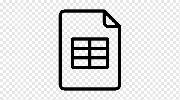 Гугл эксель значок