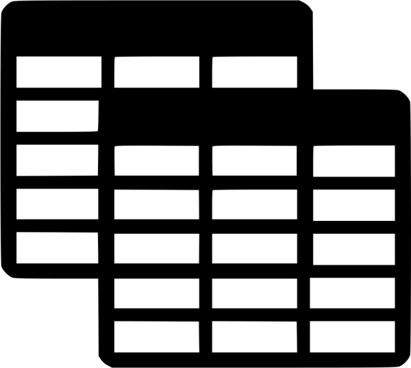 Таблица данных иконка