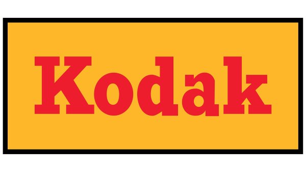 Эволюция логотипа Kodak