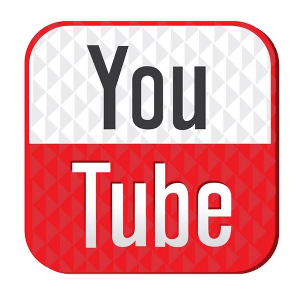 Значок ютуб на прозрачном фоне