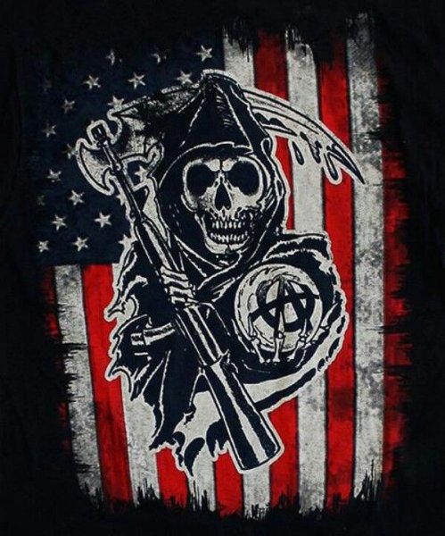 SOA sons of Anarchy Знамя