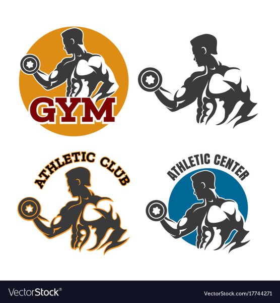 Фитнес клуб атлетика логотип