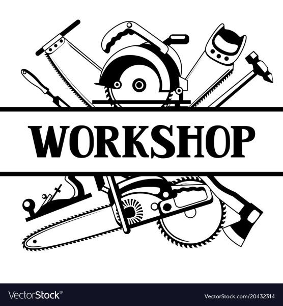 Винтажный логотип столярка