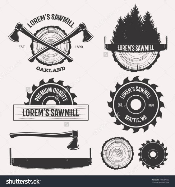 Эмблема столярной мастерской