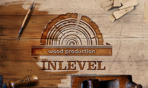 Плотник мебель логотип