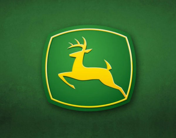 Логотип трактор Джон Дир