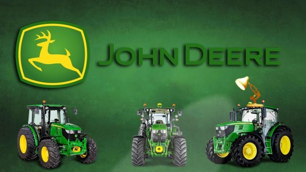 John Deere трактор эмблема