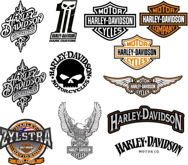 Motor Harley Davidson Cycles логотип