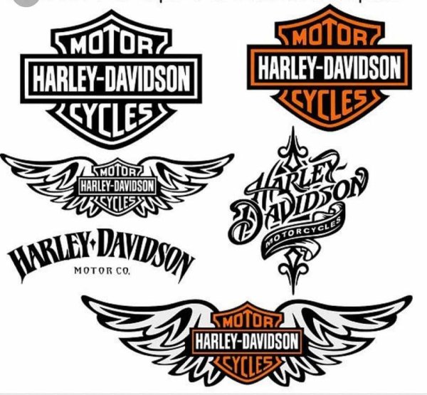 Векторный логотип Harley Davidson