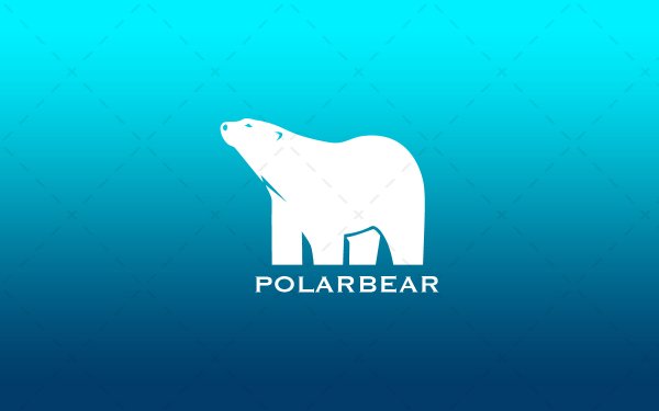 Белый медведь логотип