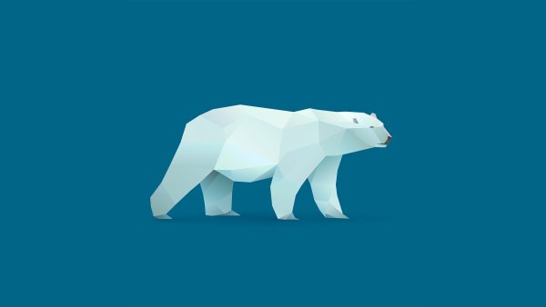 Медведь Минимализм