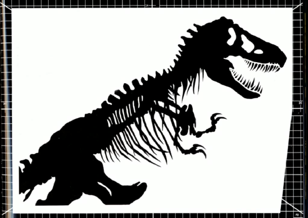 Скелет динозавра парк Юрского периода