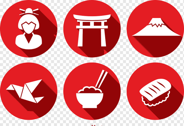 Иконки в японском стиле