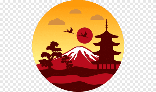 Логотип в японском стиле