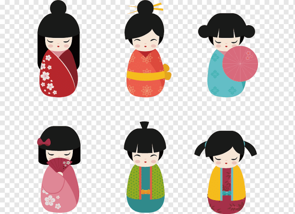 Японская кокешивектор