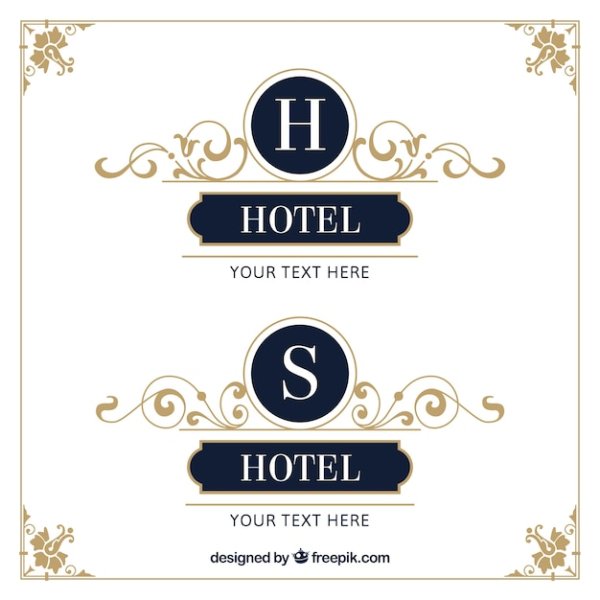 Шаблон логотип гостиница