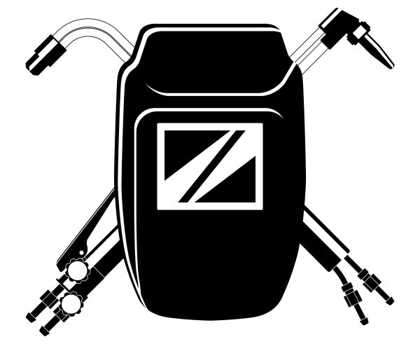 Значок сварочной маски