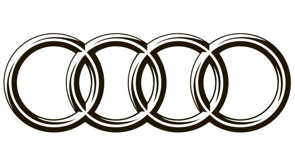 Ауди лого вектор
