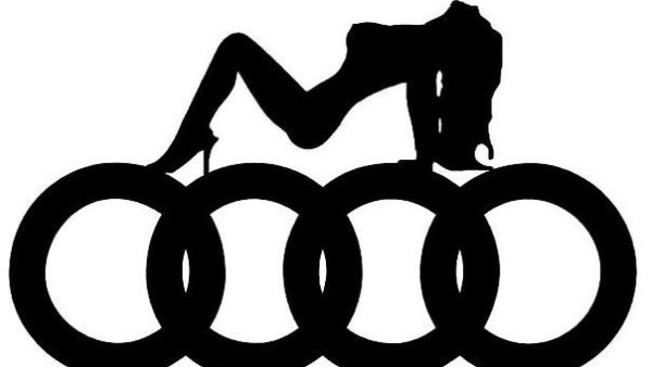 Audi надпись
