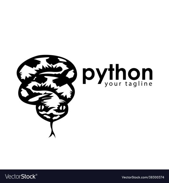 Логотип питона без фона