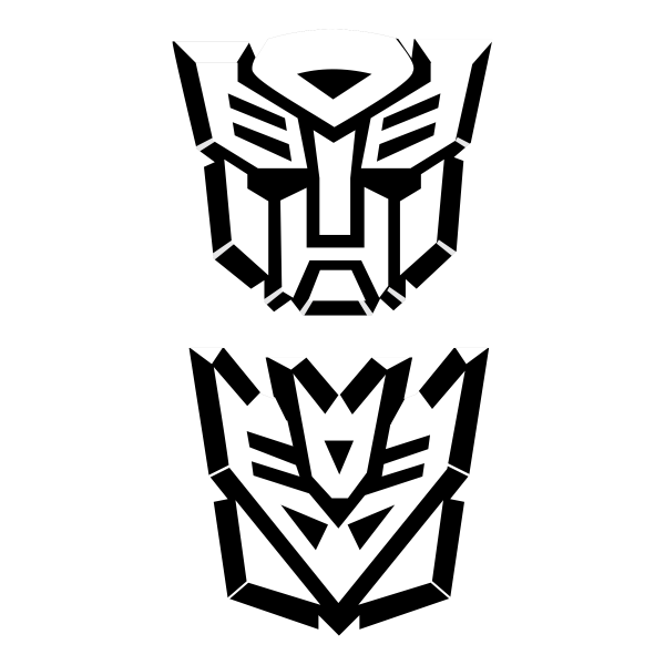 Трансформеры Десептикон вектор