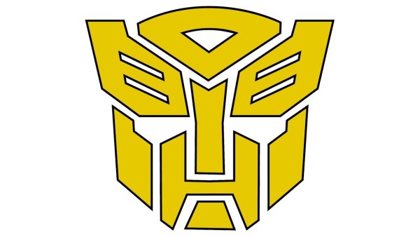 Маска трансформер Бамблби желтая