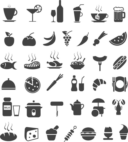 Пиктограмма еда