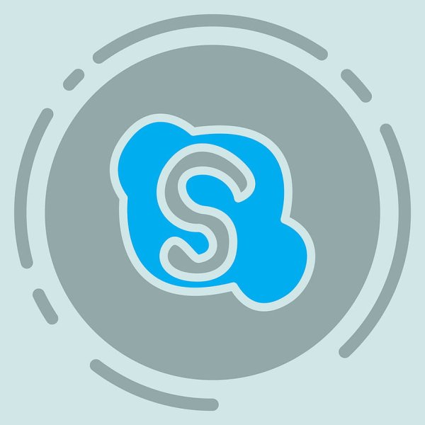 Скайп вектор