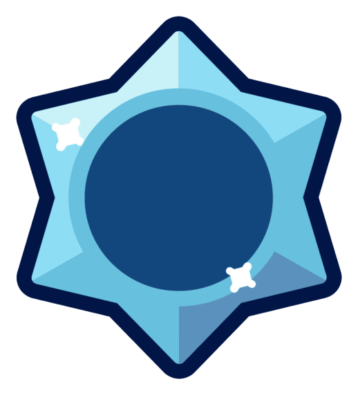 Звезды синие Brawl Stars