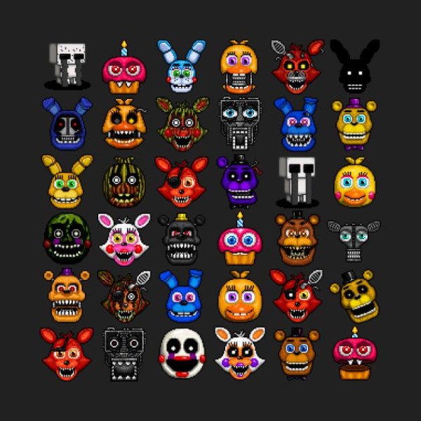 Значки ФНАФ