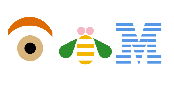 Первый логотип IBM