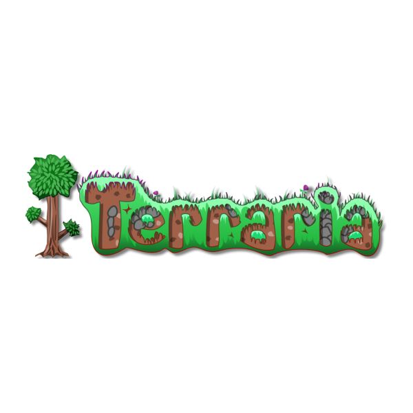 Terraria надпись