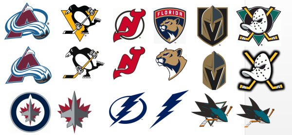 Эмблема НХЛ вектор