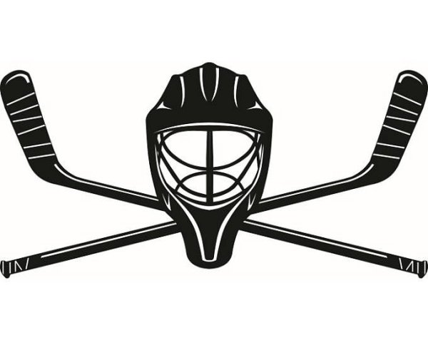 Хоккейная клюшка вектор