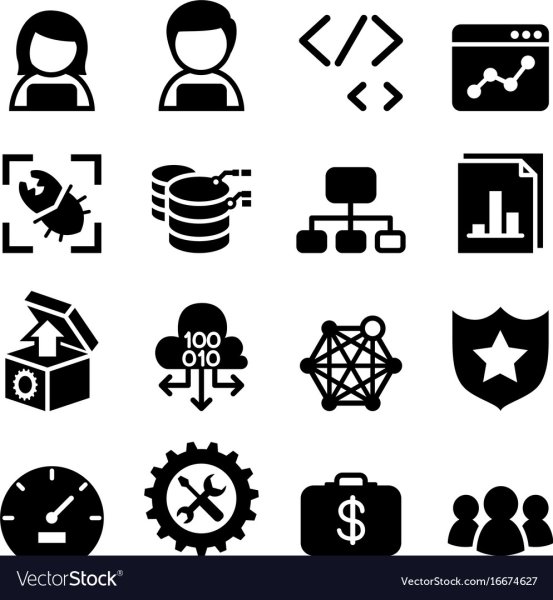 Иконки айтишников